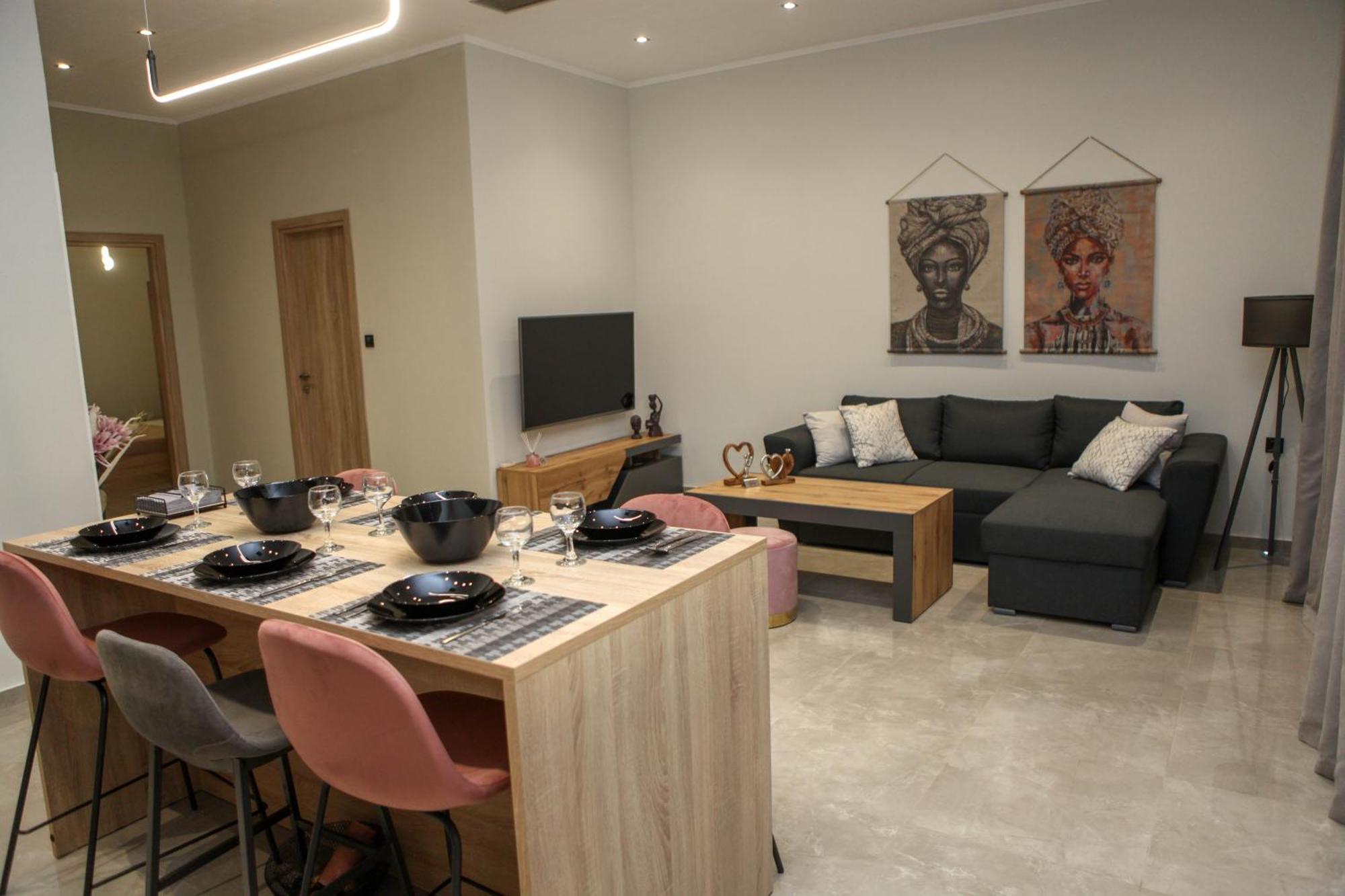 Golden Living Apartment Chrysoupolis Exterior foto